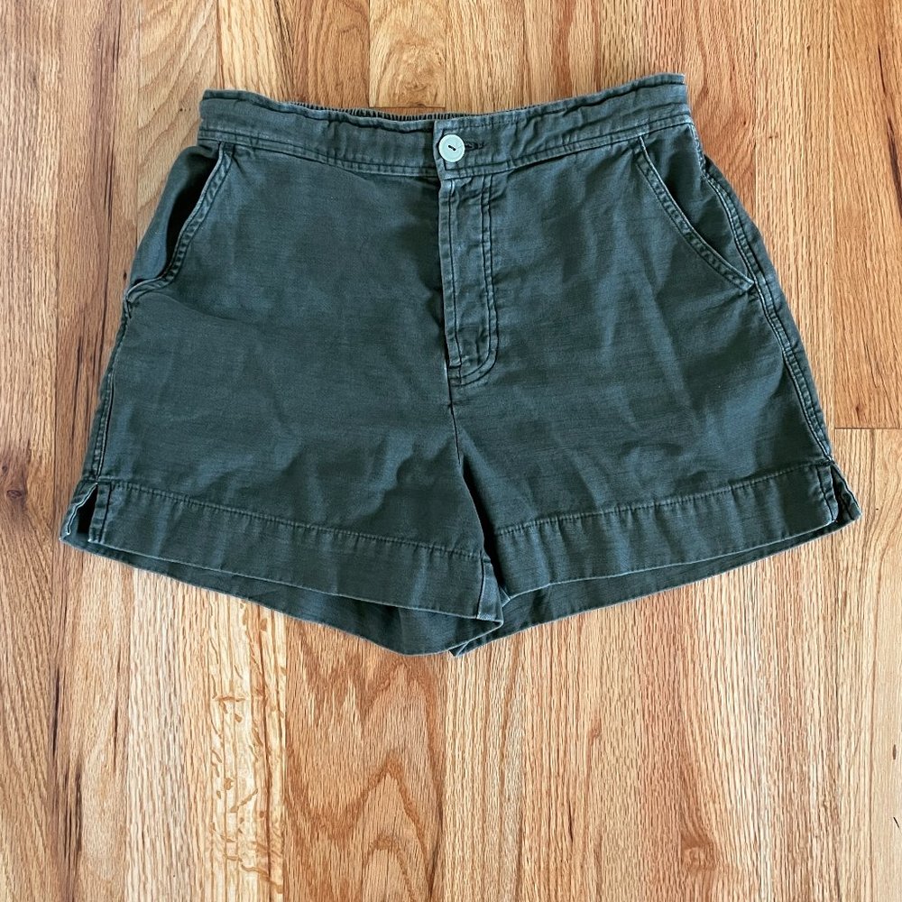 Alex Mill Alessandra Cotton Twill Shorts